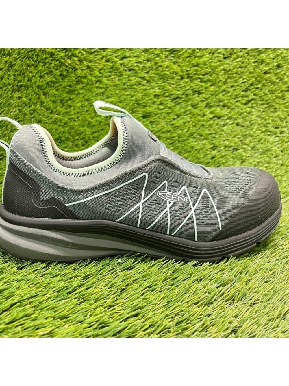 Keen Utility Vista Energy Shift Womens Size 8.5 Gray Composite Toe Work Shoes